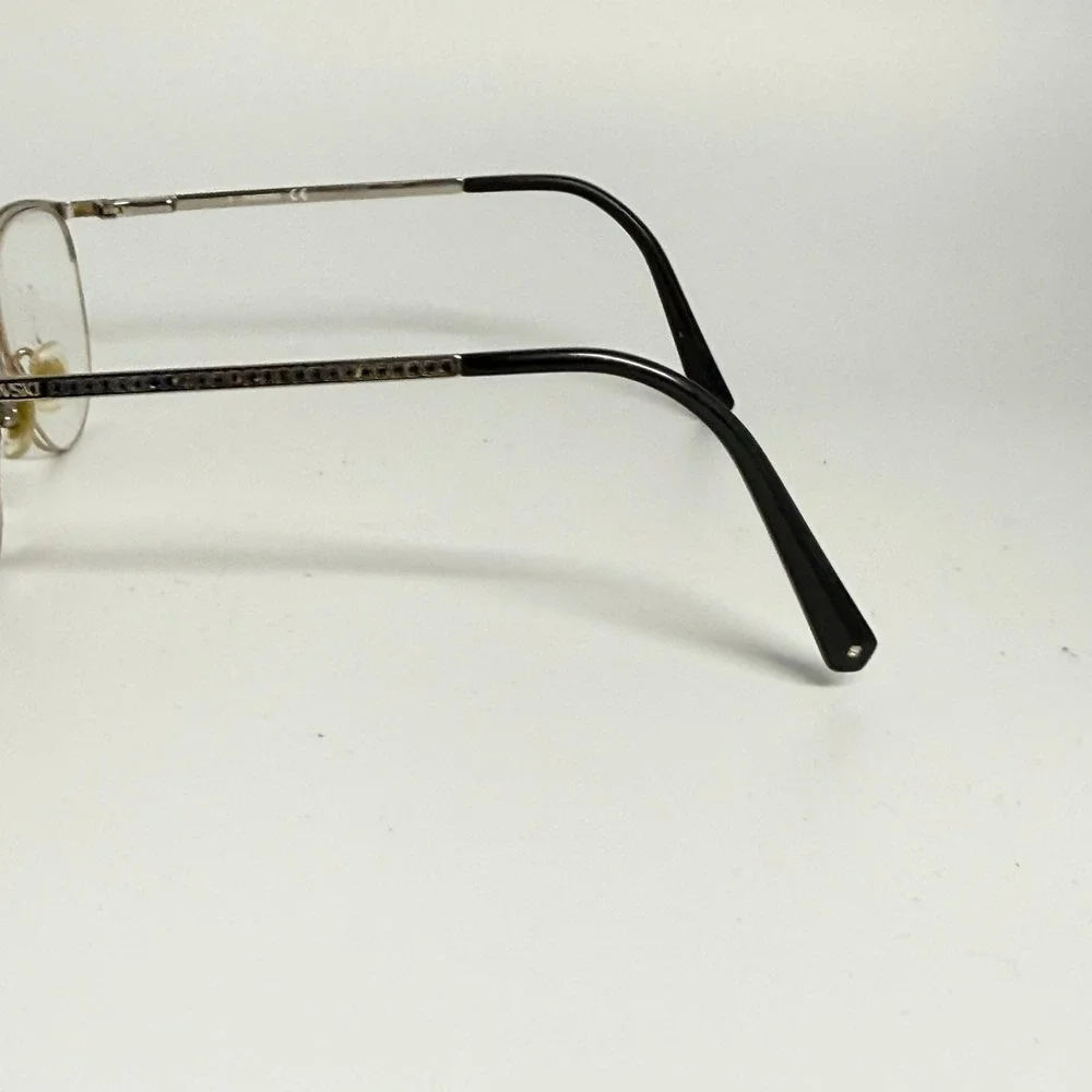 Swarovski SK 5296-3 005 Cat Eye Eyeglasses Black Silver Crystal 52-16-140